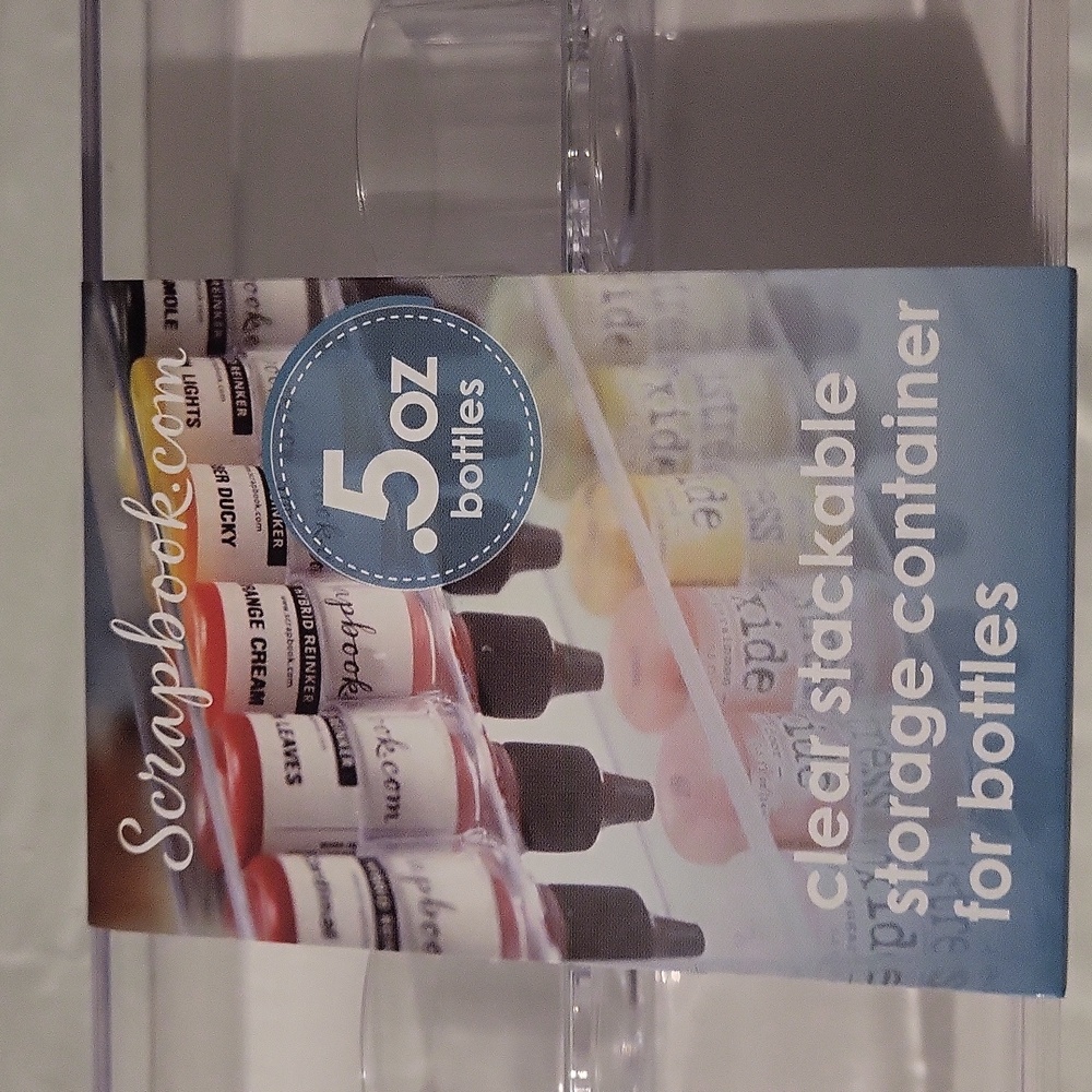 Clear Stackable Storage Container for Bottles - Picture 2 of 3